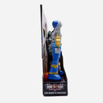 Power Rangers Dino Fury Battle Attackers Blue Ranger Vs Shockhorn Toy For Boys