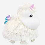 Jiggly Pup Walking Unicorn – White