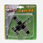 Maisto Fresh Metal Forces Sky Squad (Black/White) Die Cast  Plane For Boys