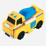 Transracers Cement Mixer Trencher Vehicle Toy For Boys