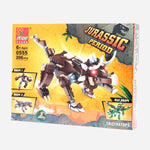 Jurassic Period Triceratops 206 Pcs Blocks For Kids