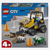 Lego R City 60284 Roadwork Truck Age 4 Building Blocks 2021 58Pcs