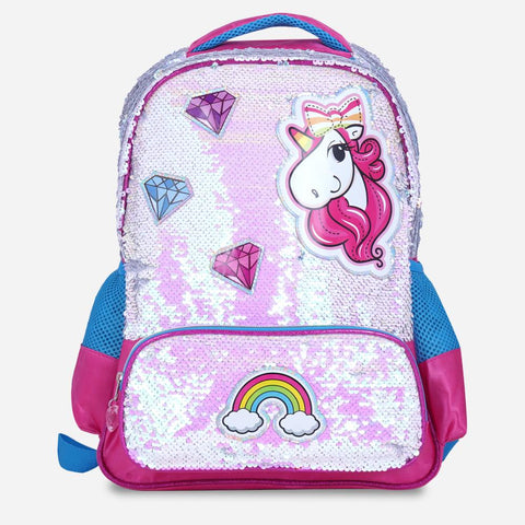 Travel Basic Unicorn Sequin Backpack