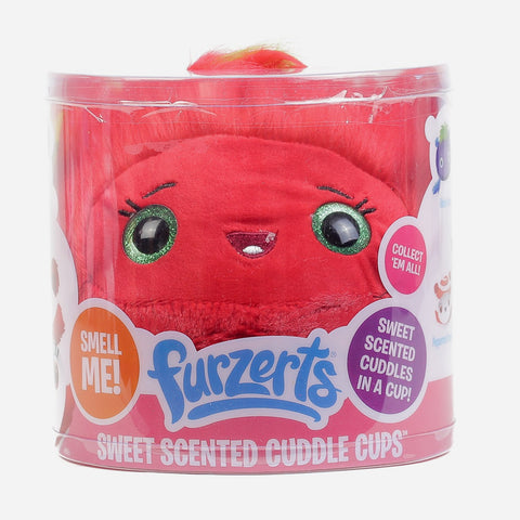 Furzerts Scented Cuddle Cups- Cinnimon Rose Plush