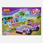 Cogo Girls 182 Pc Leisure Blocks Playset