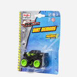 Maisto Fresh Metal Dirt Demons  Black With Green Vehicle Toy For Boys