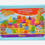 Motion Sand Circus Easy To Mold Sand Playset For Kids