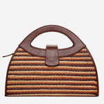 Tropiko Buntal Oval Shape Handbag