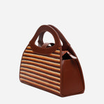 Tropiko Buntal Oval Shape Handbag