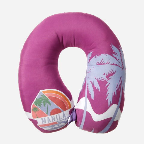 Kultura Tropical Summer Neck Pillow in Lavender