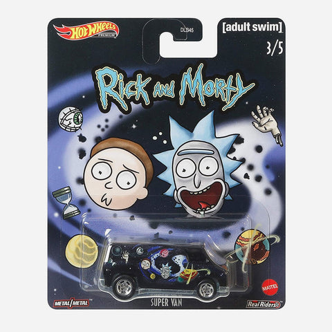 Hot Wheels Pop Culture Rick And Morty Super Van Toy For Boys