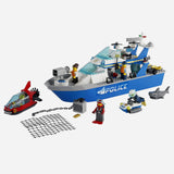 Lego R City 60277 Police Patrol Boat Age 5 Building Blocks 2021 276Pcs