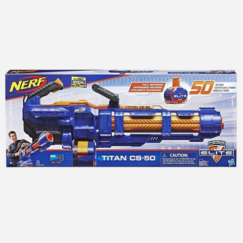 Nerf Elite Titan Cs 50 Blaster Toy For Boys