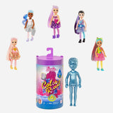 Barbie Fab Paint Reveal Chelsea Doll - Glitter Series Toy For Girls