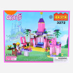 Cogo Girls Palace 178 Pieces Building Blocks Set For Kids