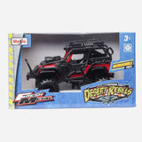 Maisto Fresh Metal Desert Rebels (Black/Red) Toys For Boys