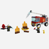 Lego R City 60280 Fire Ladder Truck Age 4 Building Blocks 2021 88Pcs