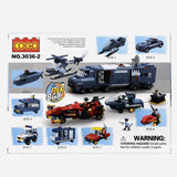 Cogo 3036 2 Police 116Pcs Building Blocks Toy For Kids