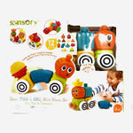 Infantino Senso Plug Roll Multi Blocks Set For Toddlers