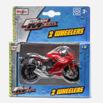 Maisto Fresh Metal 2 Wheelers Ducati (Red) Motorcycle Toy For Boys