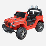 Rux Jeep Rubicon Red For Boys