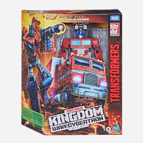 Transformers Gen Kingdom Wfc K11 Optimus Prime Toy For Boys