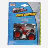 Maisto Fresh Metal Earth Shockers (White Red) Die Cast Vehicle For Boys