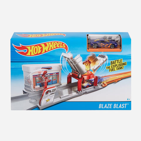 Hot Wheels City Fold Out Blaze Blast Play Set Toy For Boys