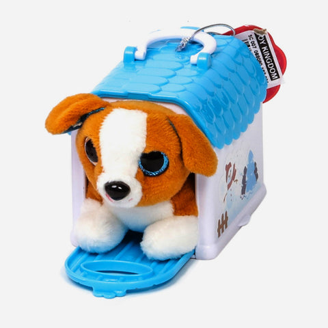 Zoopy Club Igloo Little Puppy Plush Blue For Kids