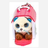 Zoopy Club Igloo Little Puppy Plush Hot Pink For Kids