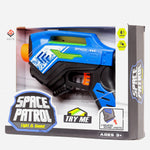 Space Patrol Weapon With Light And Sound (Blue) Toy For Kids