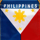 Kultura Philippine Flag Car Badge