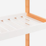 3-Tier Wooden Shelf - 40x66cm