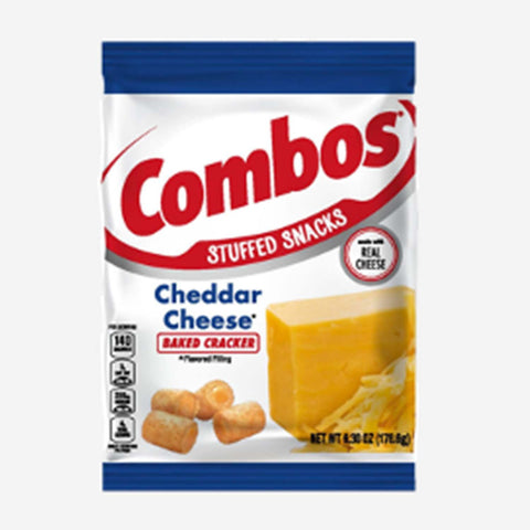 Combos Family Cheddar Cheese 6.30Oz