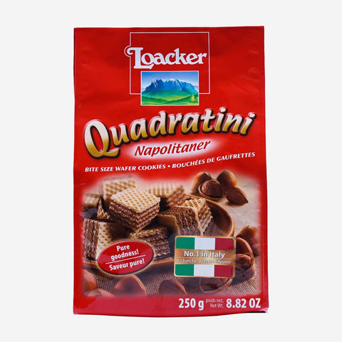 Loacker Quadratini Napolitaner 250G