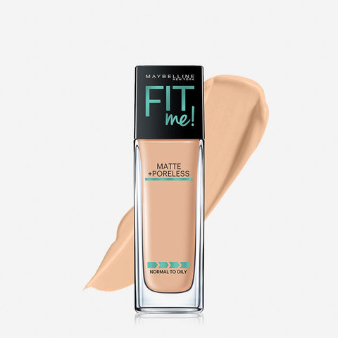 Maybelline Fit Me Matte Poreless Foundation (Warm Nude 128)