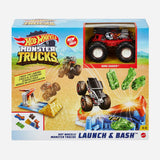 Hot Wheels Monster Trucks Ecl Carsplosion Playset Toy For Boys