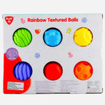 Playgo Rainbow Textured Balls