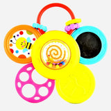 Winfun Daisy Spin Rattle 'N Teether