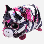 Ty Zoey Sequin Pink Zebra Tty