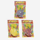 Foot Long Shape Balloons 12Pcs Per Pack Pink Blue Green Purple Yellow Red