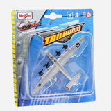 Maisto Fresh Metal Tailwinds (Gray With 4 Propeller) Plane Toy For Boys