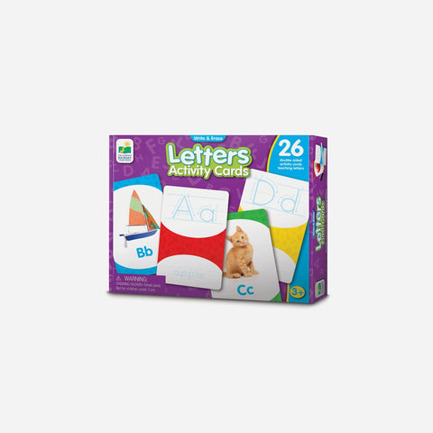 Write & Erase Flash Cards - Letters