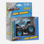 Maisto Fresh Metal Earth Shockers Monster Menace (Light Blue) Die Cast Vehicle For Boys