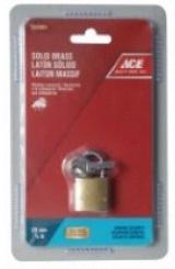 Ace Hardware Brass Padlock 20mm