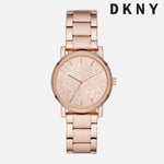 DKNY Soho Rose Gold Stainless Steel Watch NY2854