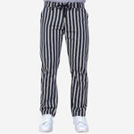 Smyth Vertical Stripes Pants Dark Blue