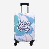 Travel Basic Printed Luggage Cover