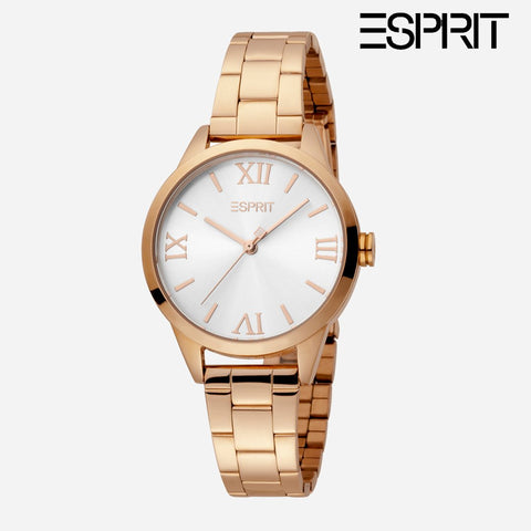 Esprit Rose Gold Stainless Steel Analog Watch EES1L259M2075