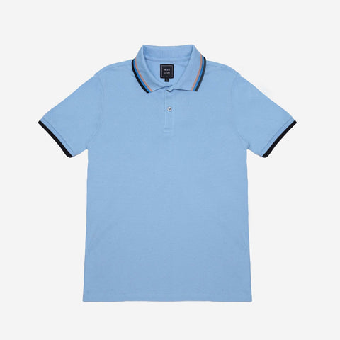 Men's Club Plain with Tipping Polo Shirt